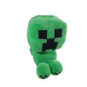 Minecraft Creeper Plush Coin Bank 9" New Gift Pixel Computer Game Miner No Tag